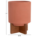 ΣΕΤ 3 ΓΛΑΣΤΡΕΣ ΜΕ TEAK ΒΑΣΕΙΣ TANTI HM4685 FIBER CEMENT ΣΕ 3 ΧΡΩΜΑΤΑ