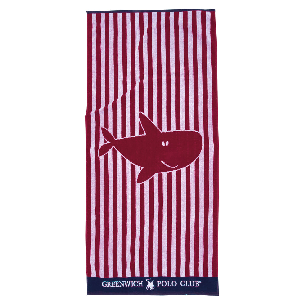 GREENWICH POLO CLUB JUNIOR ΠΕΤΣΕΤΑ ΘΑΛΑΣΣΗΣ 70Χ140 3901 RED