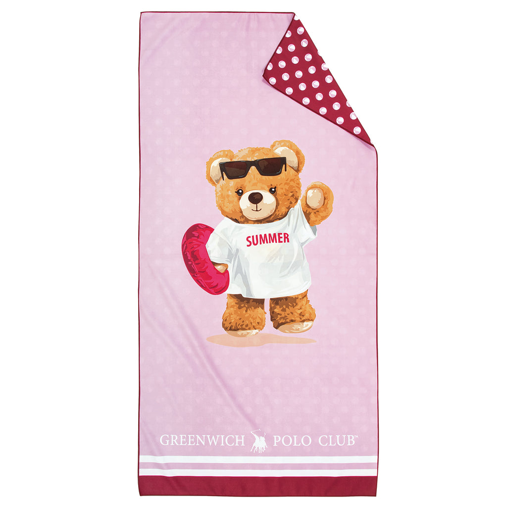 GREENWICH POLO CLUB JUNIOR ΠΕΤΣΕΤΑ ΘΑΛΑΣΣΗΣ 70Χ140 4039 FUSCHIA, PINK