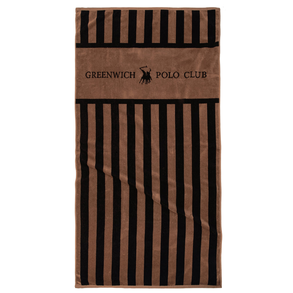 GREENWICH POLO CLUB ΠΕΤΣΕΤΑ ΘΑΛΑΣΣΗΣ 90Χ180 ESSENTIAL 5233 BROWN