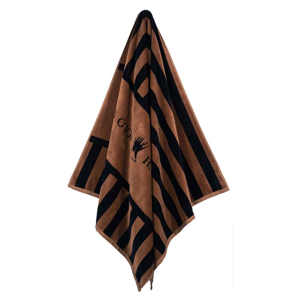 GREENWICH POLO CLUB ΠΕΤΣΕΤΑ ΘΑΛΑΣΣΗΣ 90Χ180 ESSENTIAL 5233 BROWN