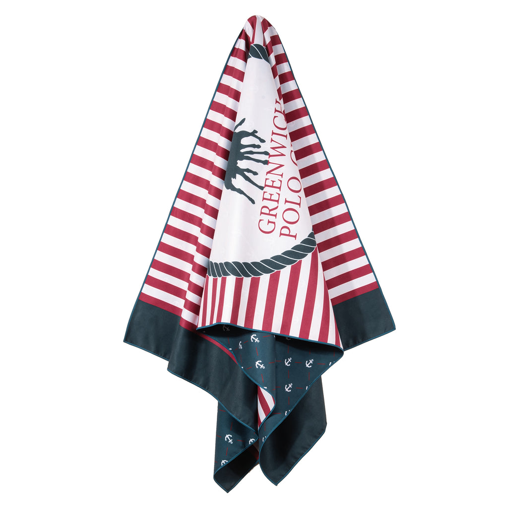 GREENWICH POLO CLUB ΠΕΤΣΕΤΑ ΘΑΛΑΣΣΗΣ 80Χ170 4027 BLUE, RED
