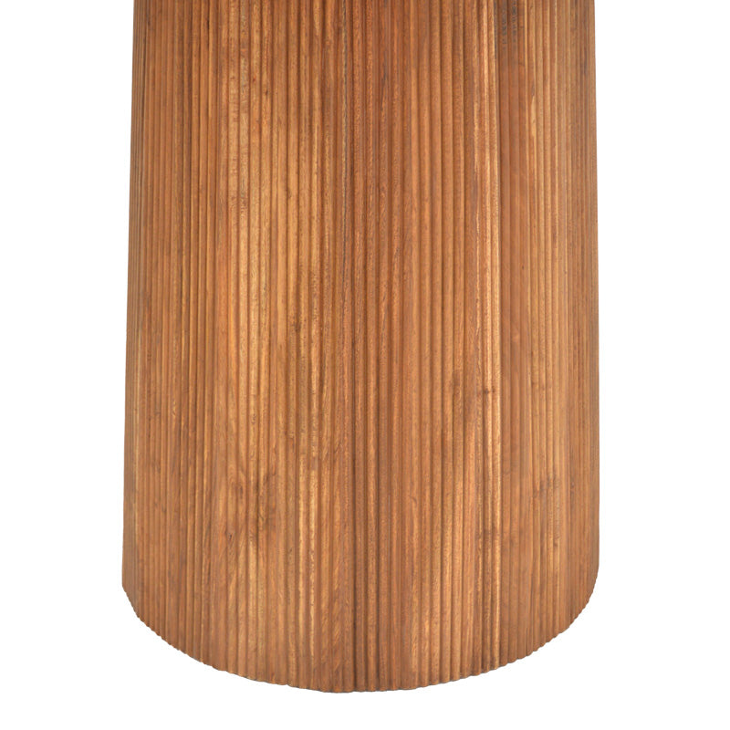 Tully table pakoworld solid acacia wood in natural shade D120x75cm