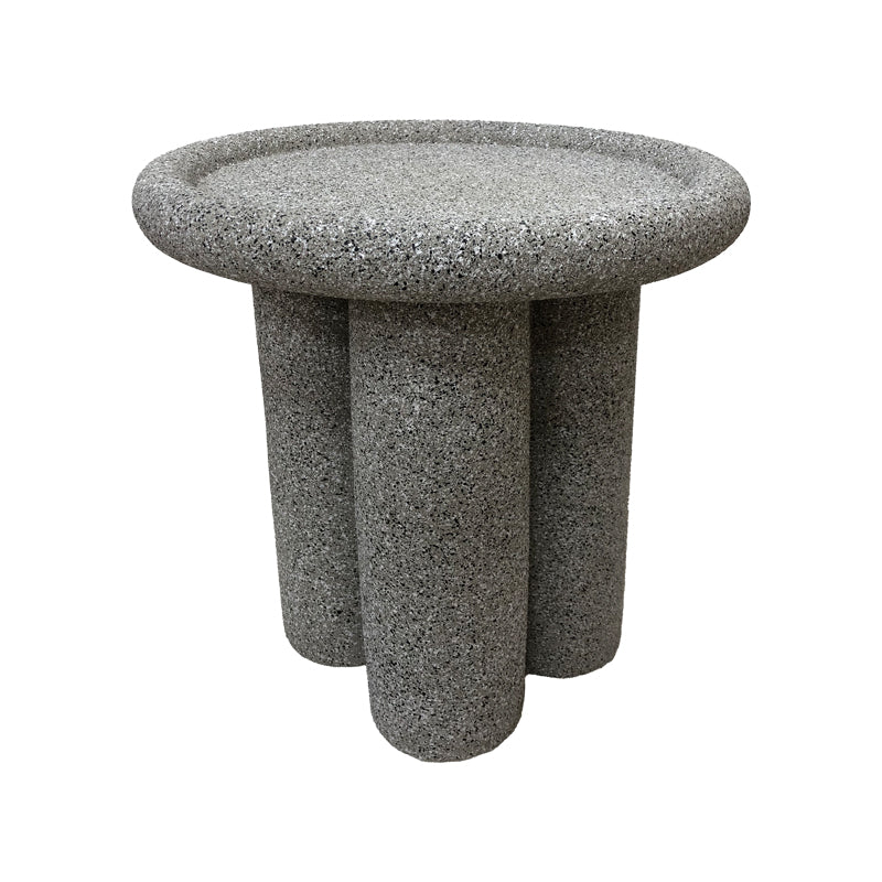 Side table Nenia pakoworld grey MGO D40x45cm