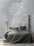 Κουβερλί Γίγας Linen - Dark Gray