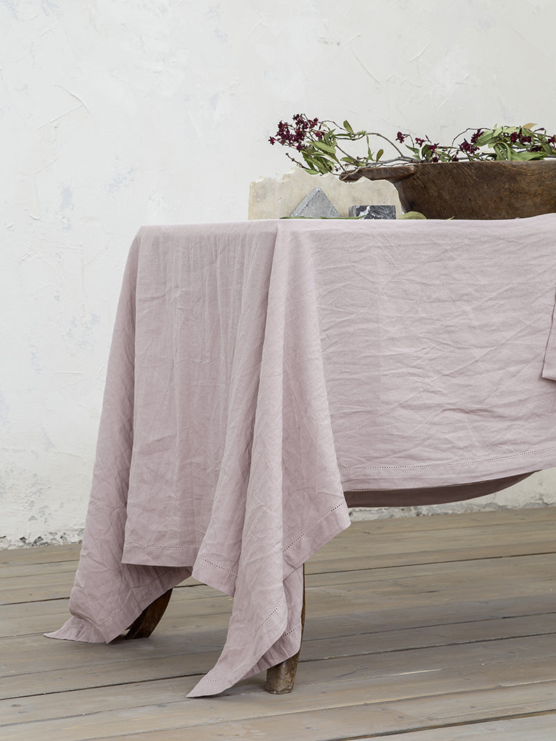 Σετ Σουπλά (2 x 35x50)  Linho - Dusty Pink