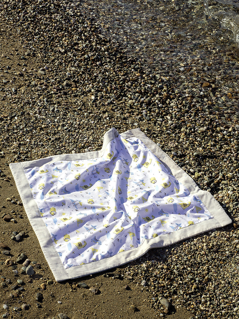 Πετσέτα Θαλάσσης 75x75 - Beach Dino