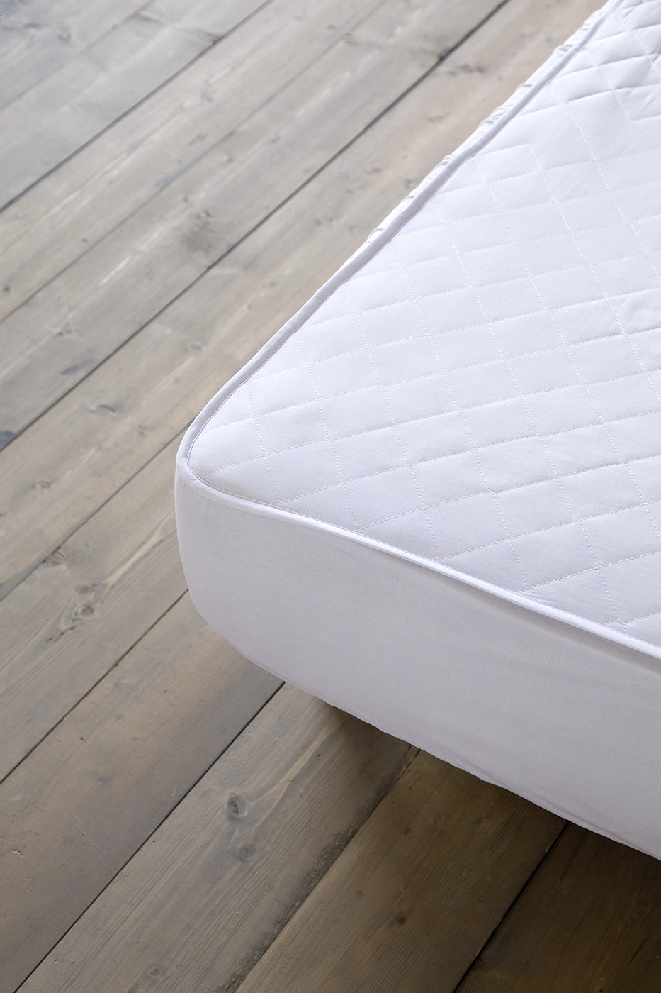Επίστρωμα 120x200+30 Abbraccio - Καπιτονέ με Φούστα Ύφασμα