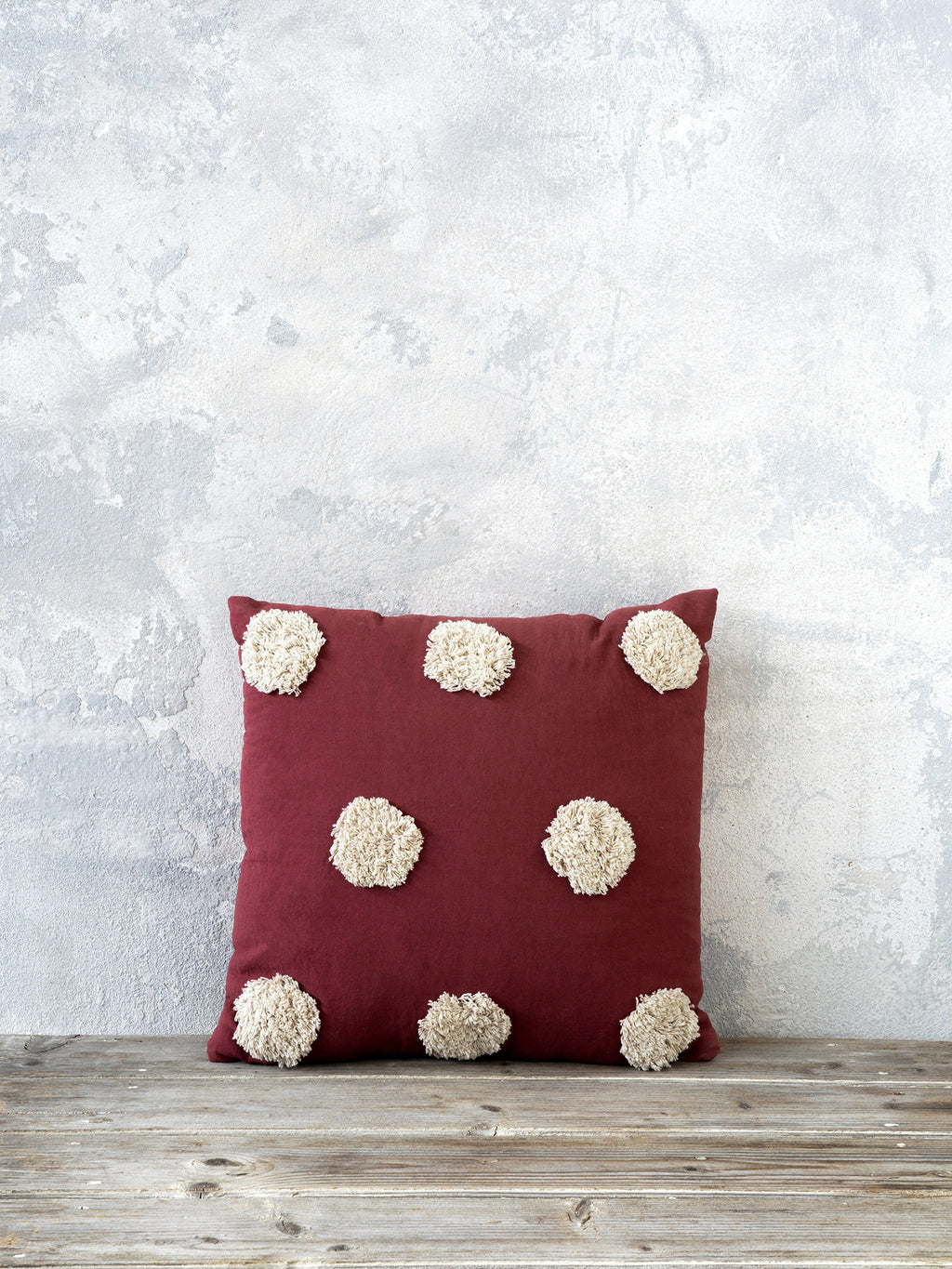 Διακοσμητικό μαξιλάρι 45x45 - Borla Wine Red