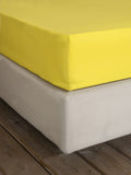 Σεντόνι Γίγας με Λάστιχο Unicolors - Yellow