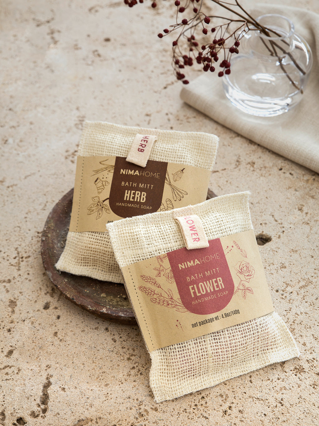 Σαπούνι/Σφουγγάρι απολέπισης 140g Wash Pad - Flower