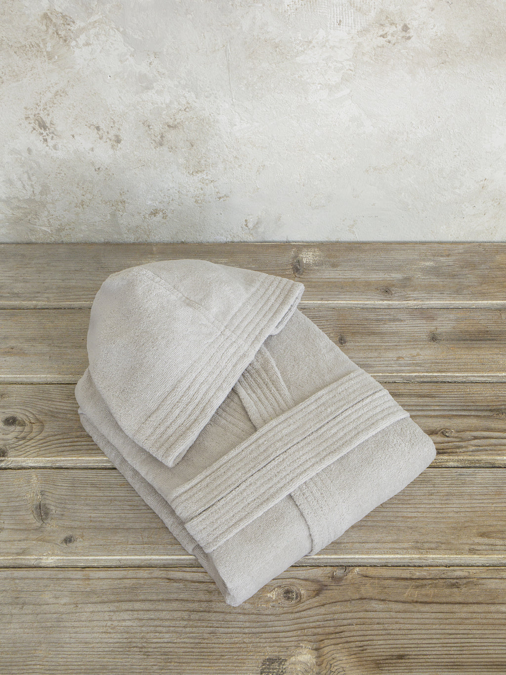 Μπουρνούζι με κουκούλα Zen - Medium - Oat Beige