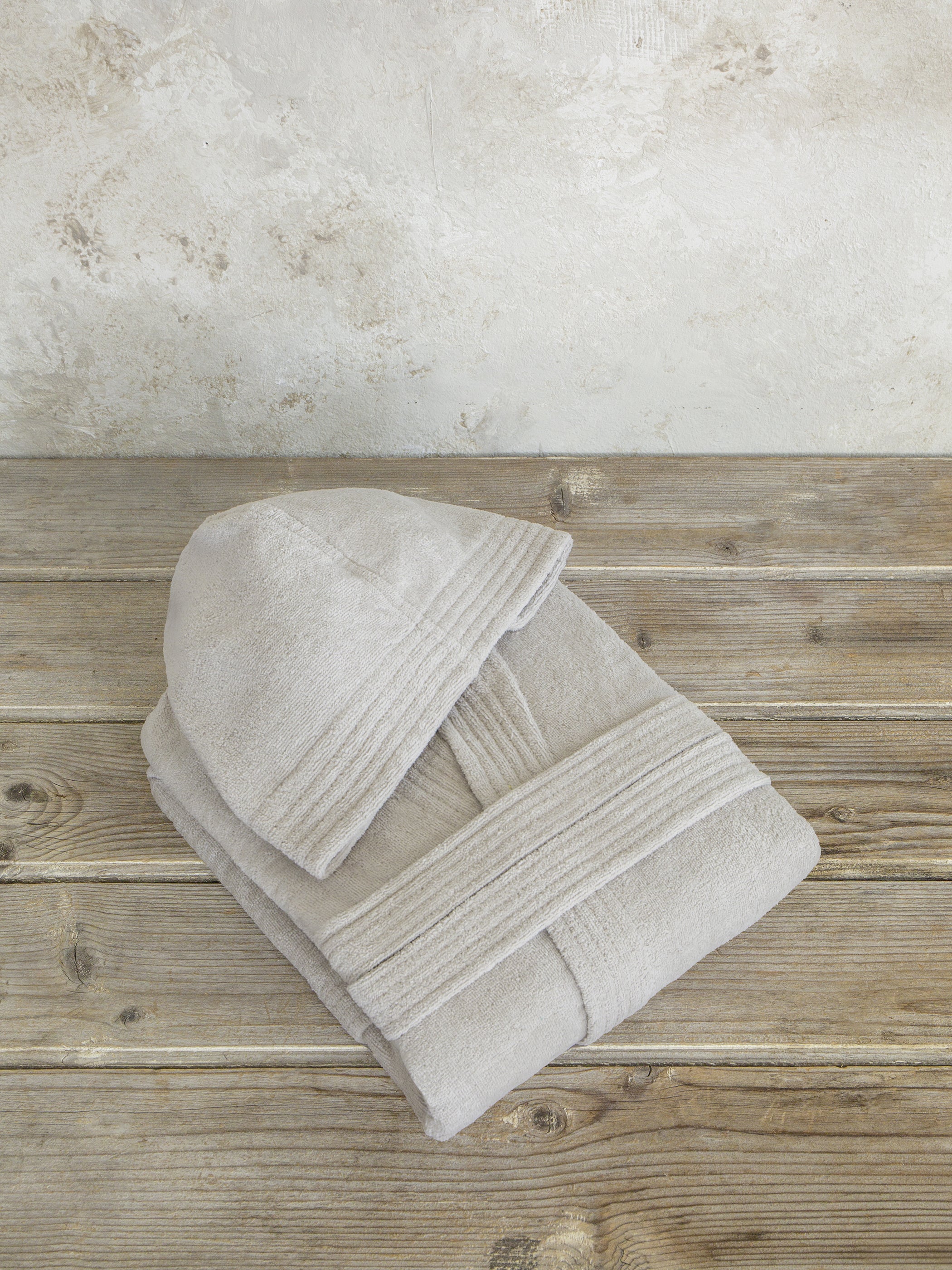 Μπουρνούζι με κουκούλα Zen - Medium - Oat Beige