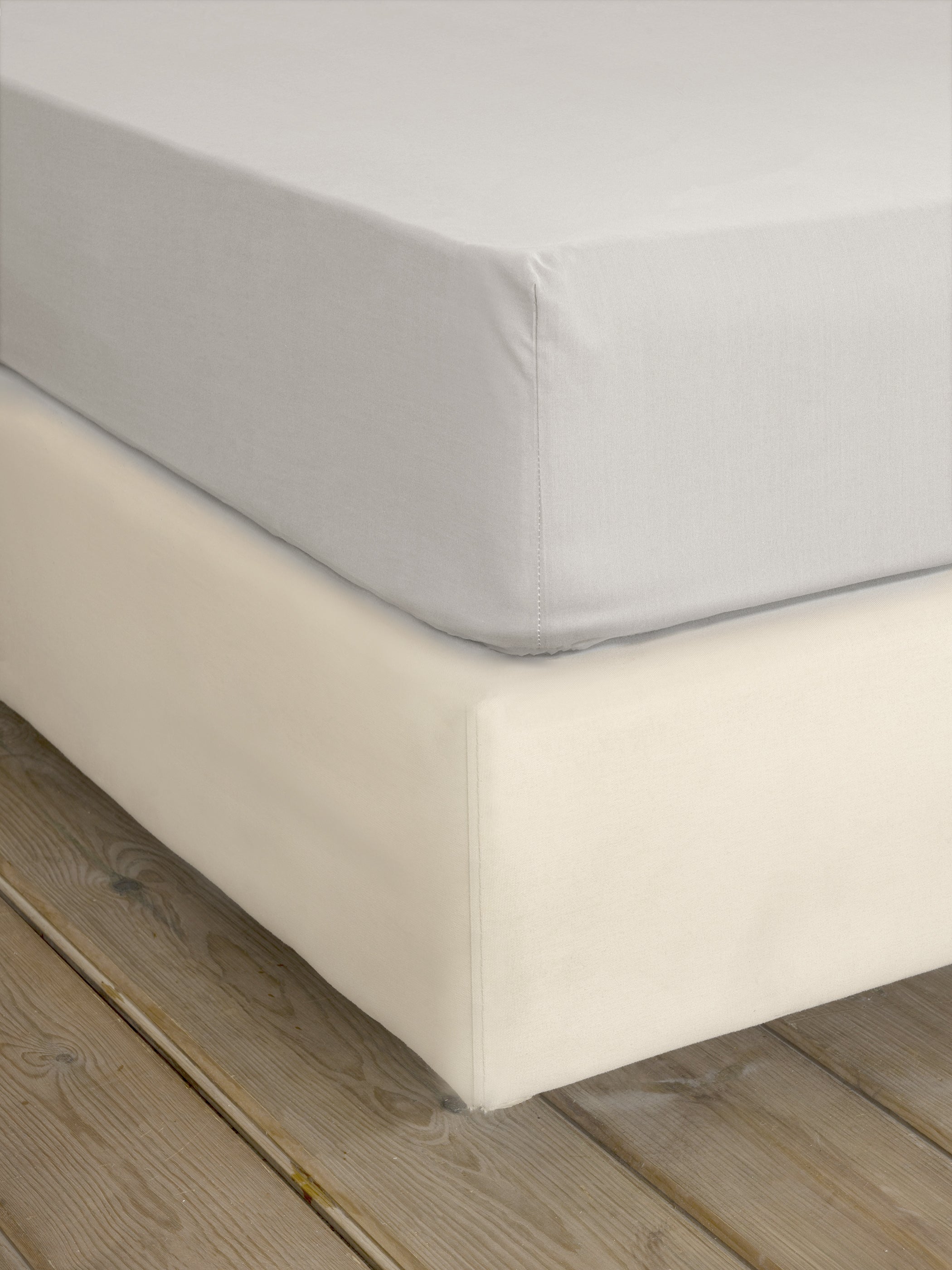Σεντόνι Γίγας με Λάστιχο Unicolors - Oat Beige