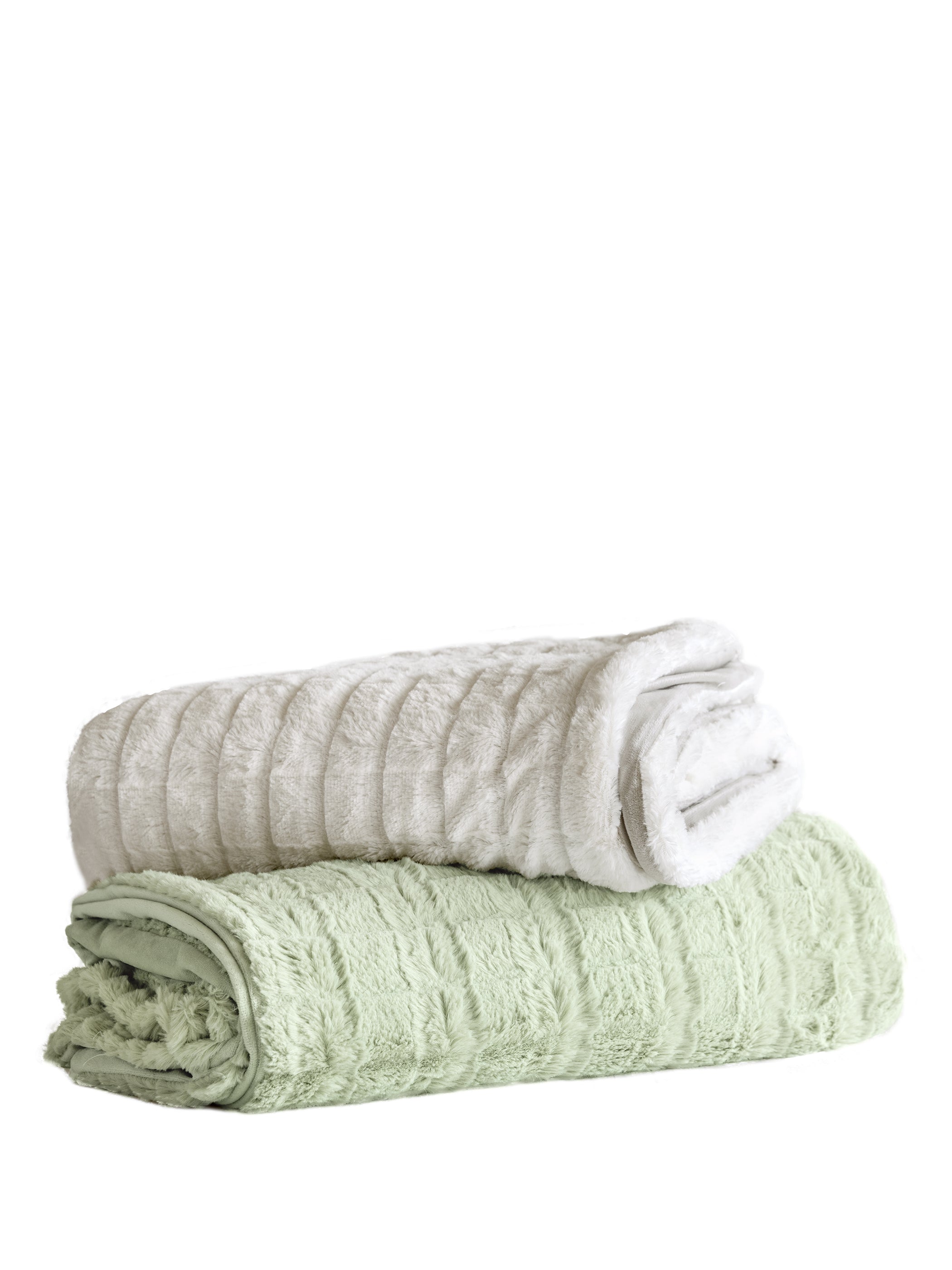 Κουβέρτα καναπέ 130x170 - Weave Cream