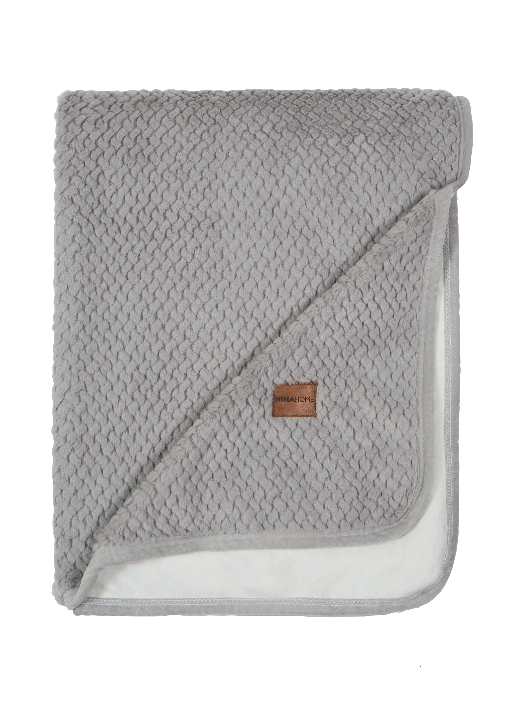 Ριχτάρι Αντιολισθητικό 180x180 - Snuggle Light Gray