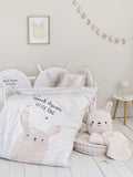 Σετ Παπλωματοθήκη Κούνιας - Lovely Bunny