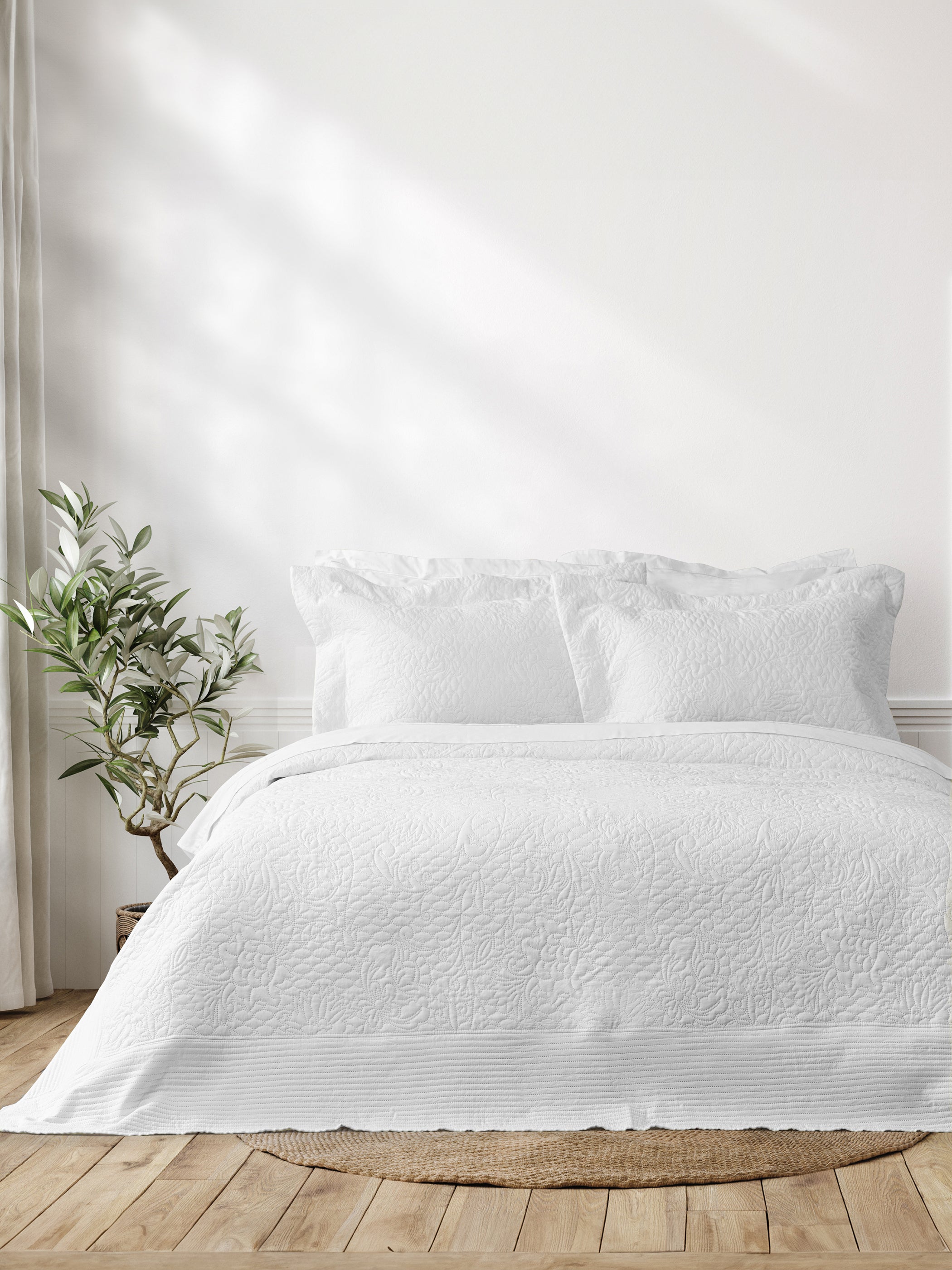 Σετ Κουβερλί 240x260 - Always White