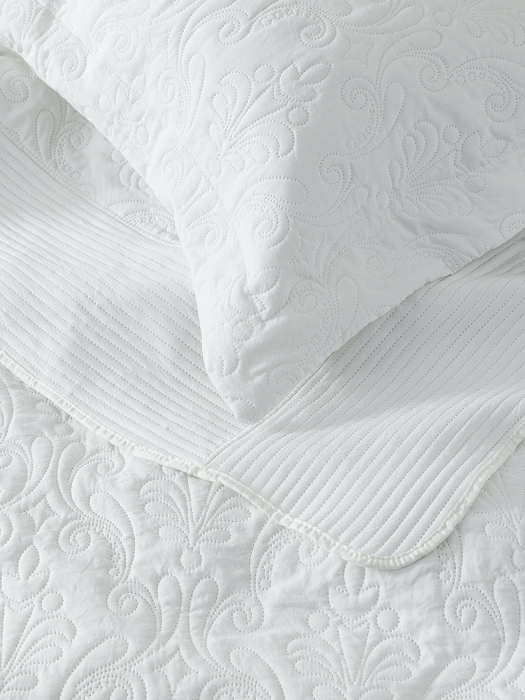 Σετ Κουβερλί 240x260 - Harmony White