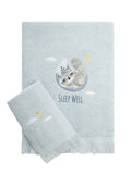 Σετ Πετσέτες (30x50 + 70x140) - Sleepy Racoon