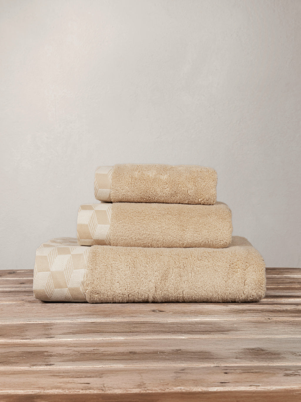Πετσέτα 90x145 Luxe - Mustard Beige