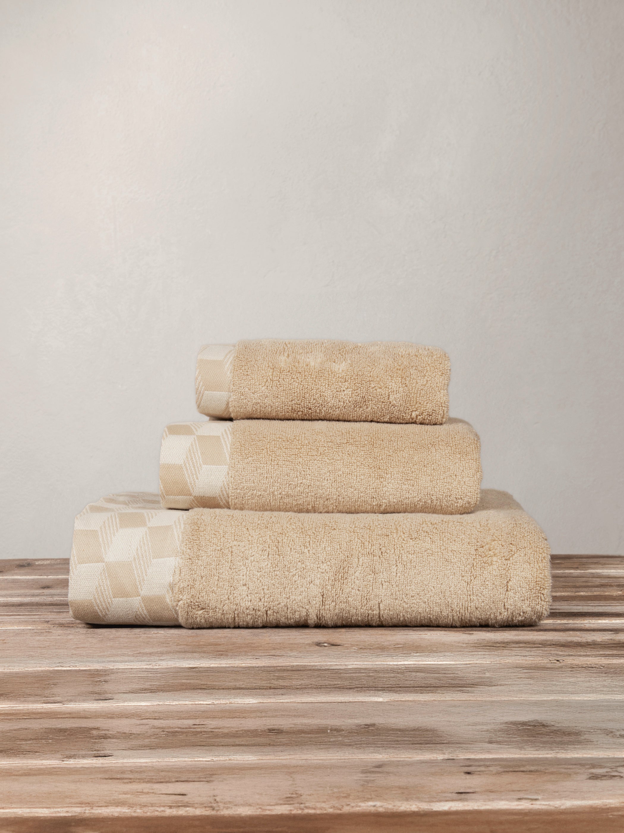 Πετσέτα 90x145 Luxe - Mustard Beige