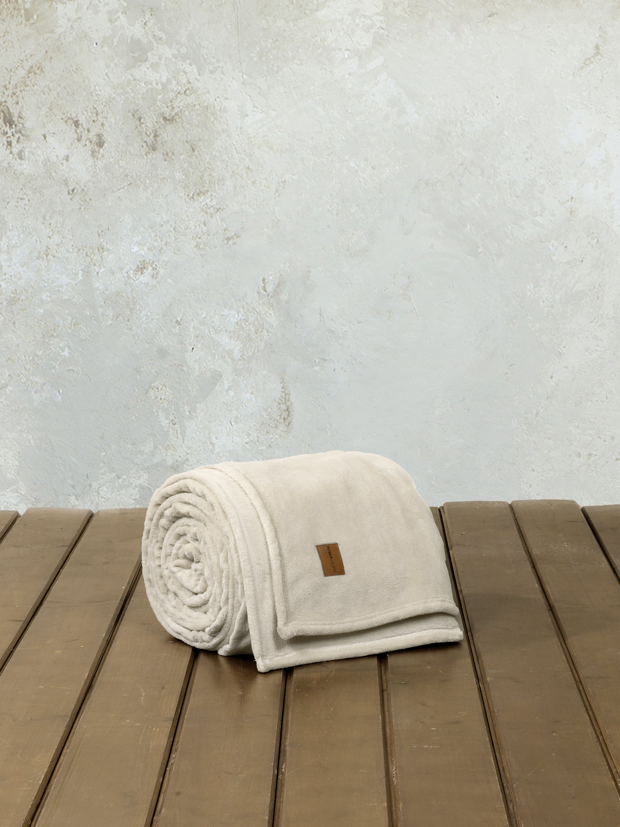 Κουβέρτα Μονή 160x220 - Alpa Light Beige