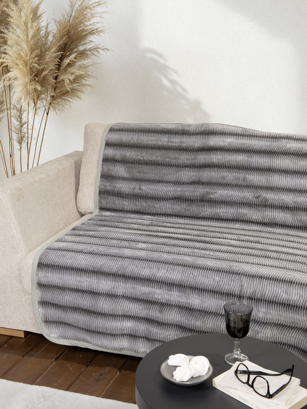 Ριχτάρι Αντιολισθητικό 180x180 - Lunetta Light Gray