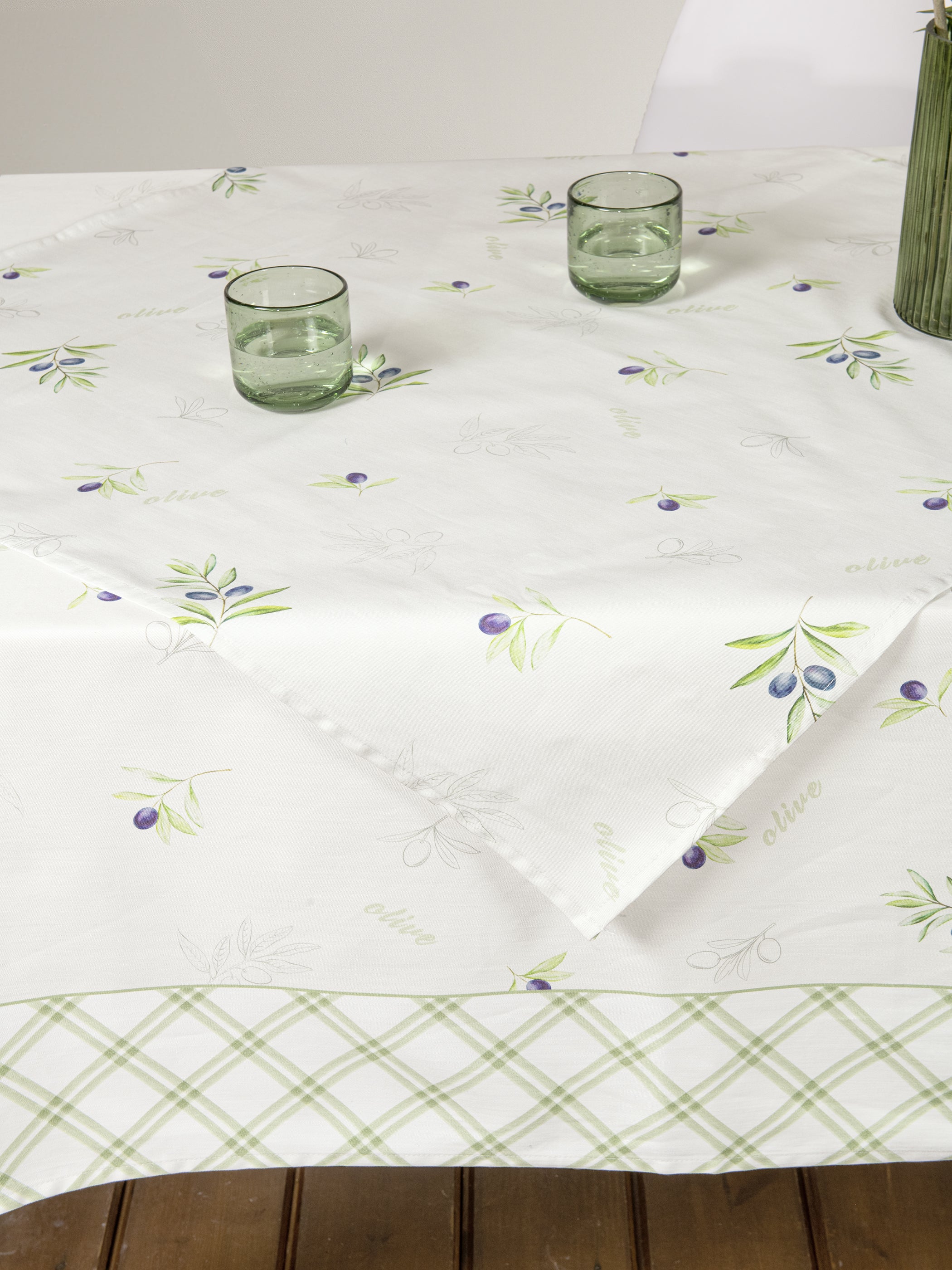 Τραπεζομάντηλο 140x180 - Olive