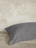 Μαξιλαροθήκες Oxford Superior Satin - Shadow Gray