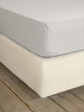 Σεντόνι Διπλό με Λάστιχο Unicolors - Oat Beige