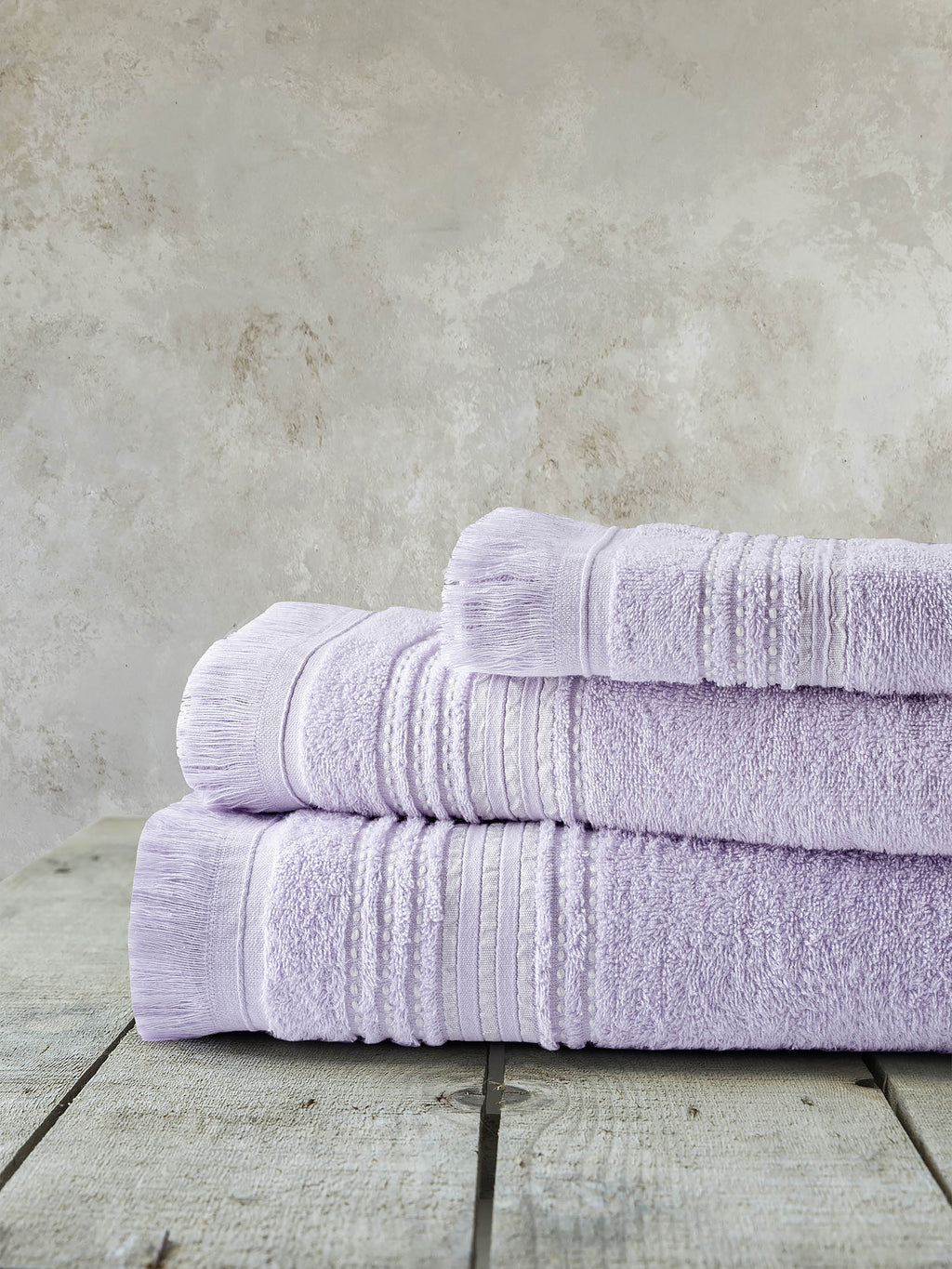 Σετ Πετσέτες (30x50 + 50x90 + 70x140) - Allora Lilac