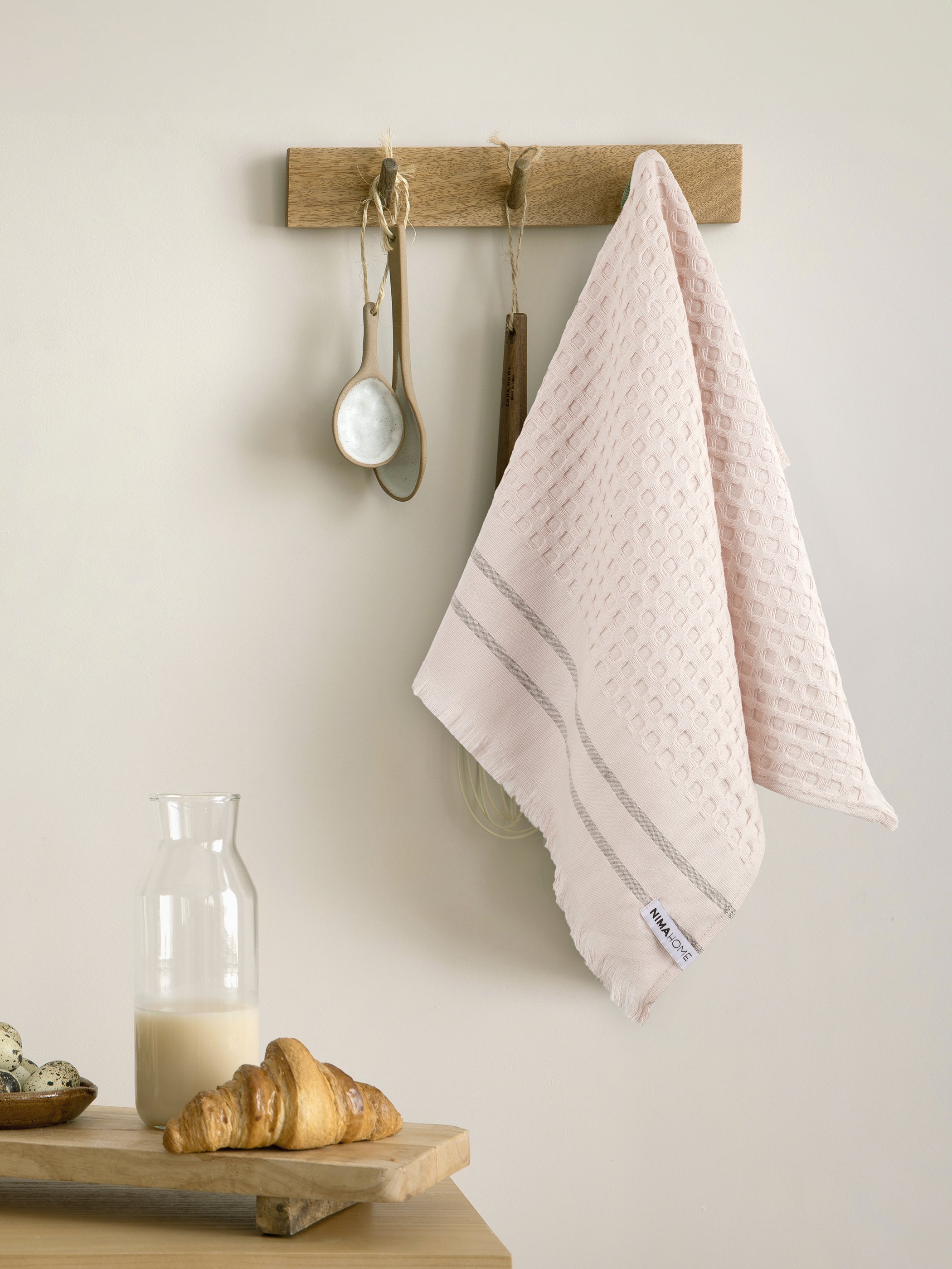 Πετσέτα Κουζίνας 40x60 - Honeycomb Pink