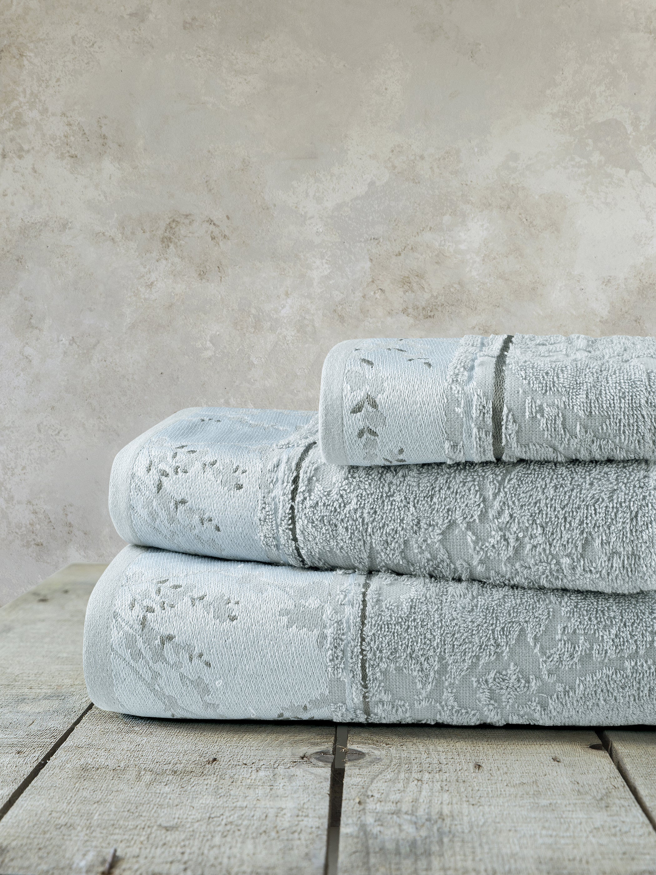 Σετ Πετσέτες (30x50 + 50x90 + 70x140) - Inverno Light Blue