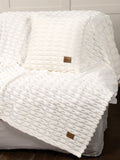 Διακοσμητική Μαξιλαροθήκη 45x45 - Savara Ivory