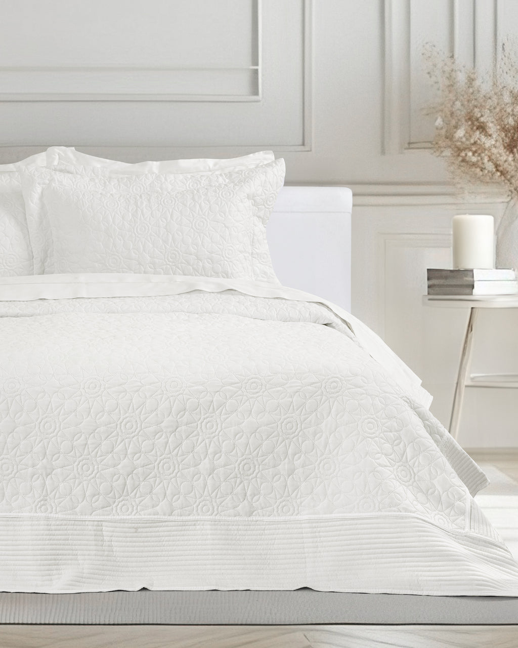 Σετ Κουβερλί 240x260 - Calla Ivory