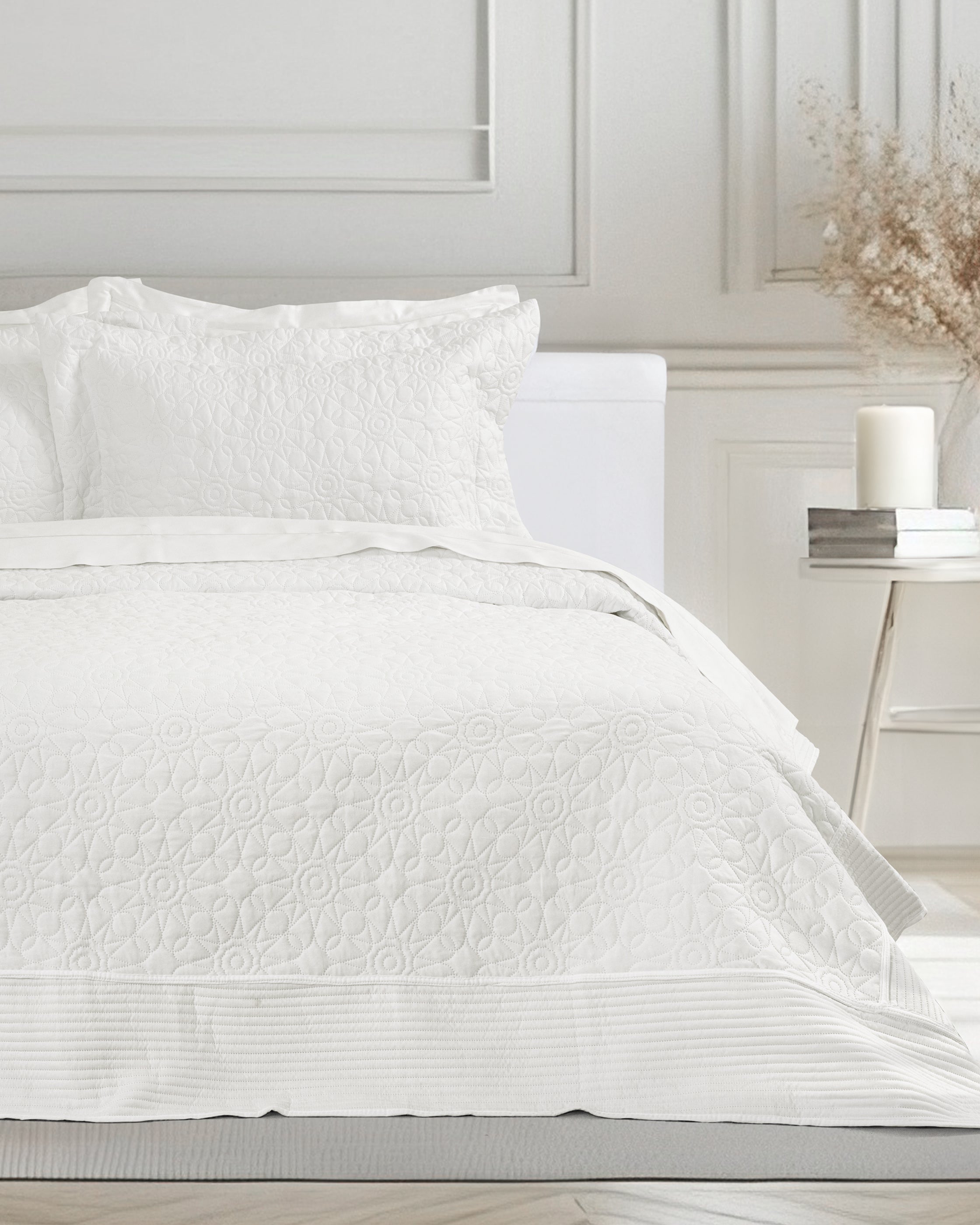 Σετ Κουβερλί 240x260 - Calla Ivory
