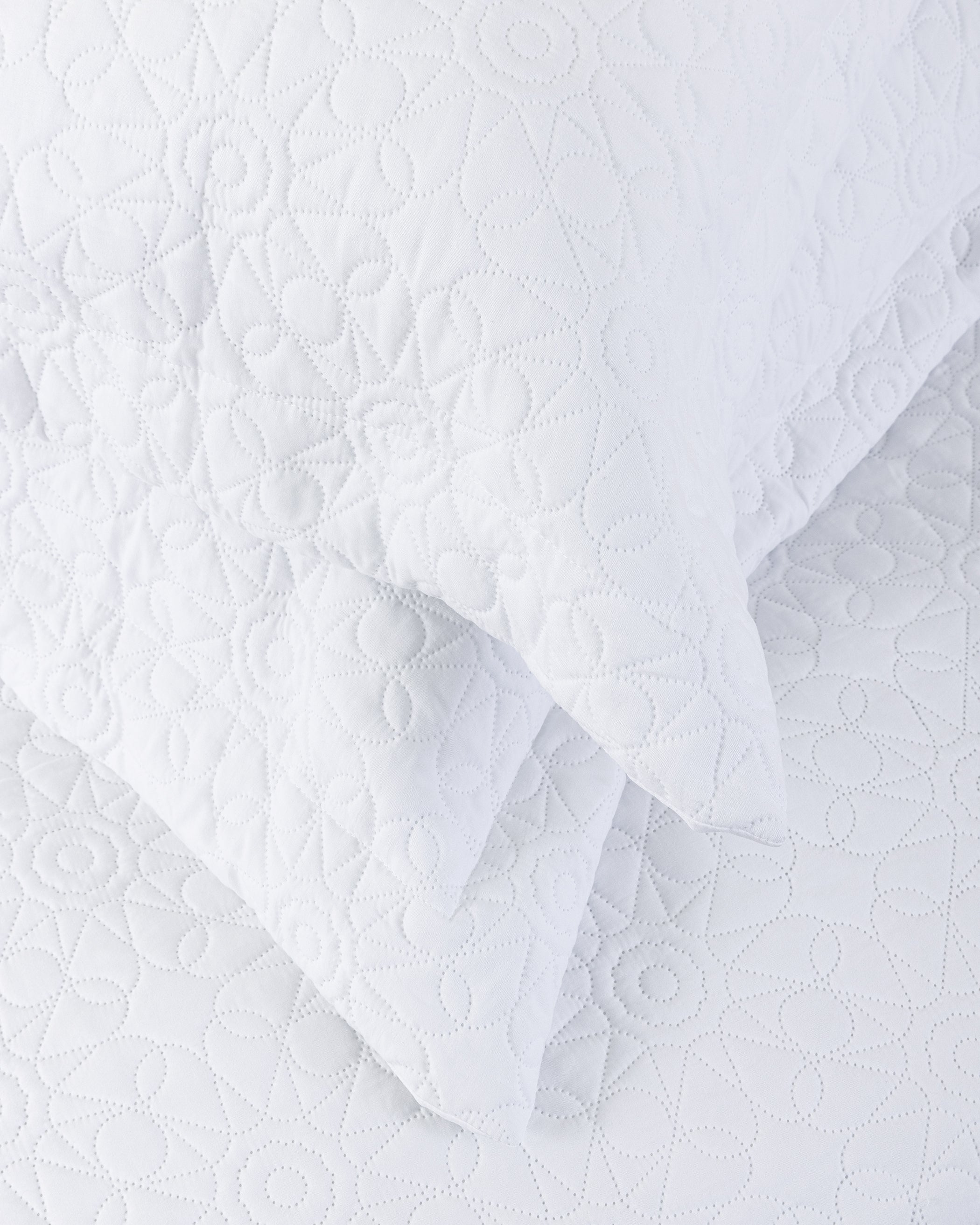 Σετ Κουβερλί 240x260 - Calla White