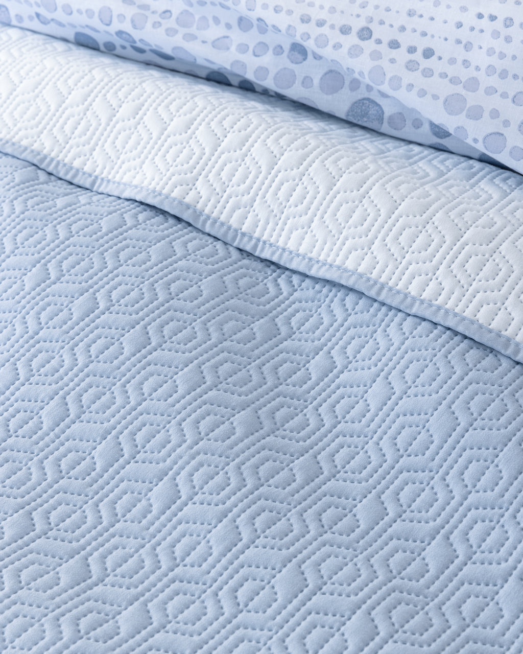Κουβερλί Ημίδιπλο 180x240 - Orion Sky Blue / Light Blue