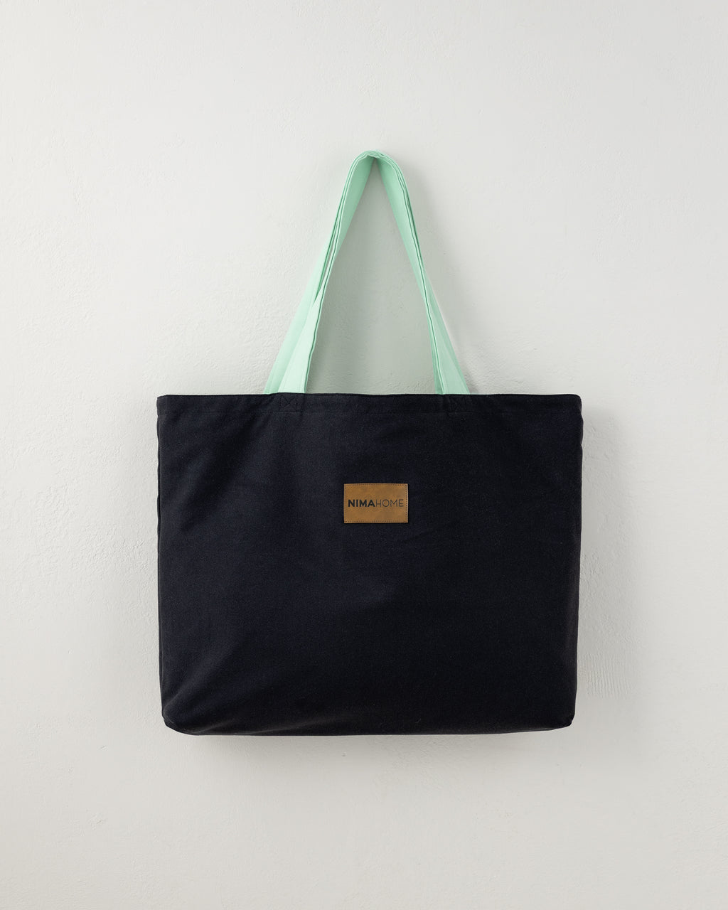 Τσάντα Θαλάσσης 37x54 - Riva Black / Emerald