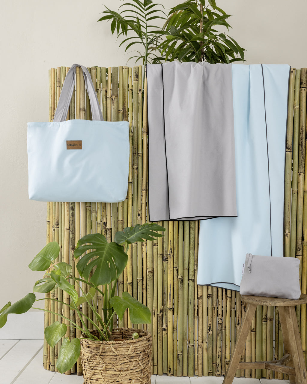 Νεσεσέρ θαλάσσης 25x17 - Riva Aqua / Gray