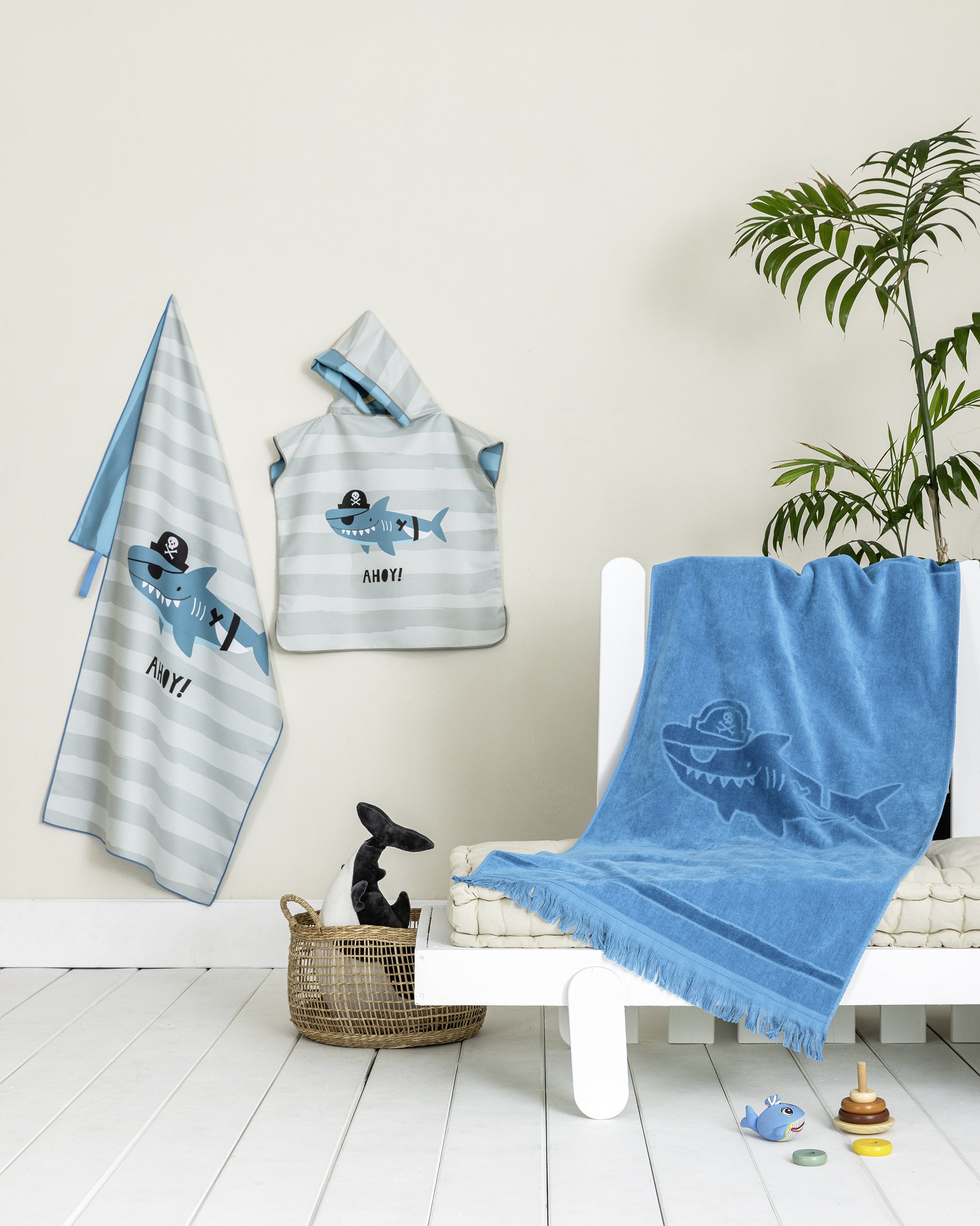 Πετσέτα Θαλάσσης 70x140 - Ahoy Jacquard