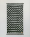 Πετσέτα Θαλάσσης 90x160 - Vida Dark Gray Jacquard