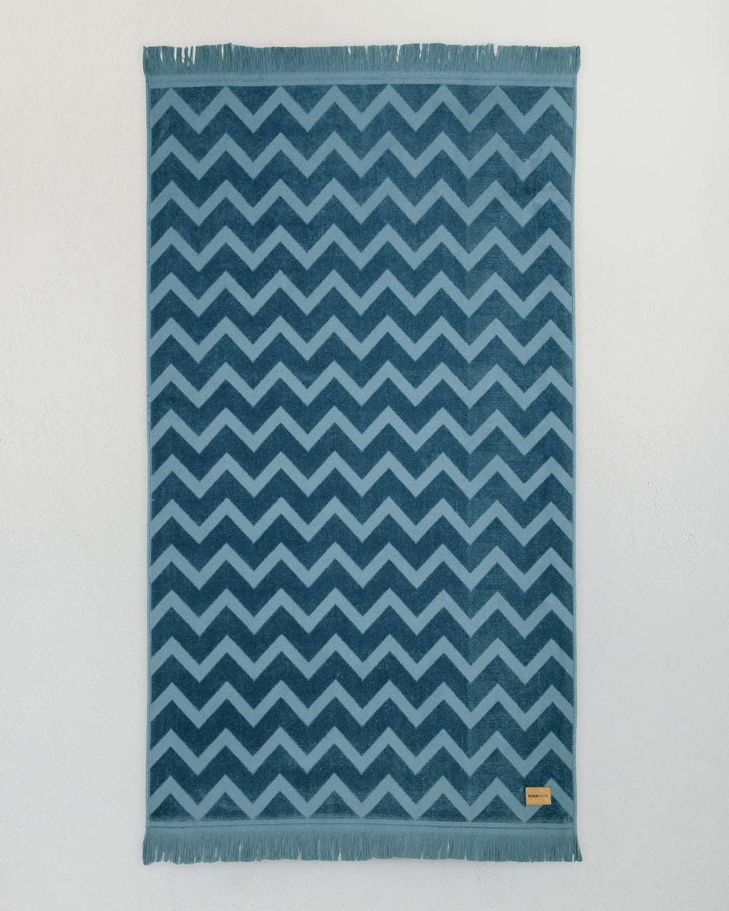 Πετσέτα Θαλάσσης 90x160 - Vida Blue Jacquard