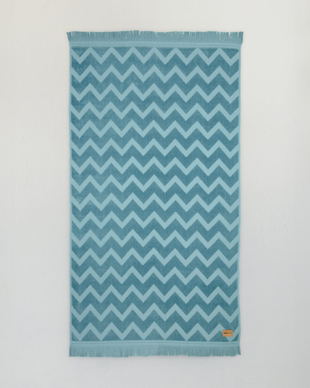 Πετσέτα Θαλάσσης 90x160 - Vida Petrol Jacquard