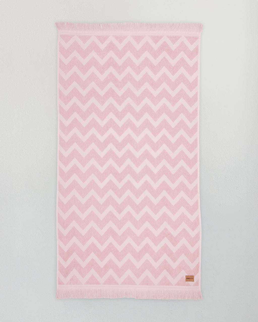 Πετσέτα Θαλάσσης 90x160 - Vida Pink Jacquard