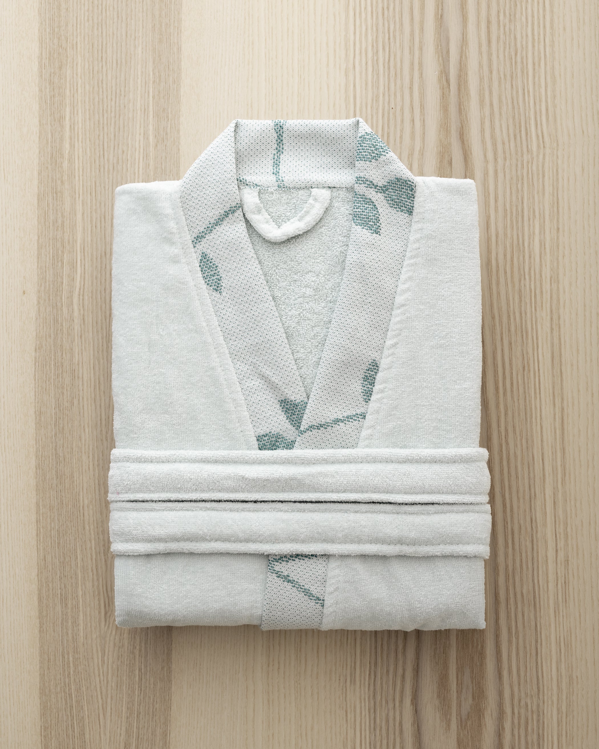 Μπουρνούζι Κιμονό με 3/4 Μανίκι Abrazo - Large - Aqua Mint