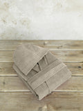 Μπουρνούζι με κουκούλα Zen - Small - Taupe