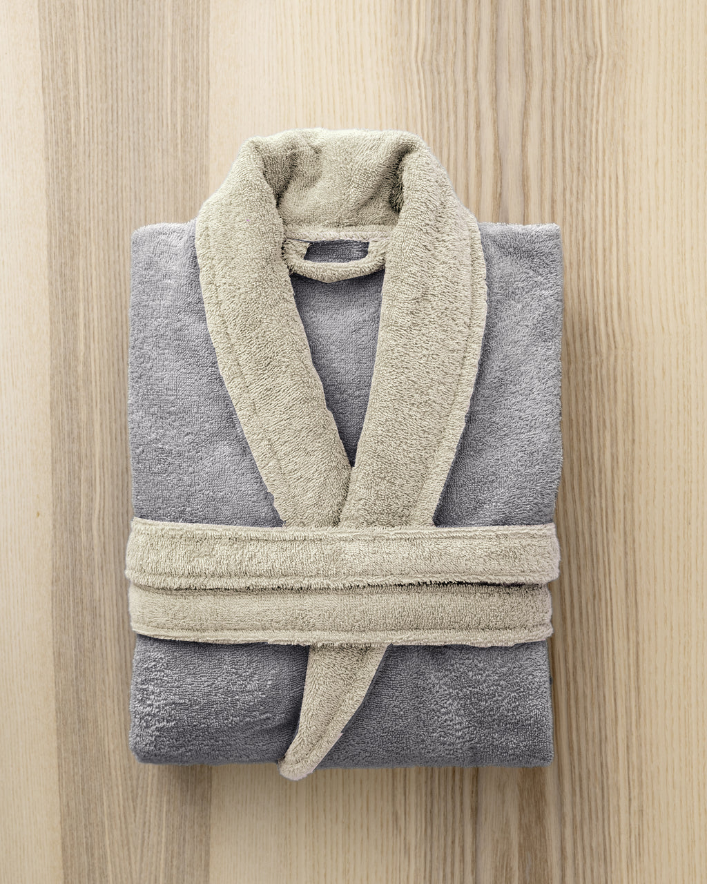 Μπουρνούζι Ease - Small - Gray / Sand Beige