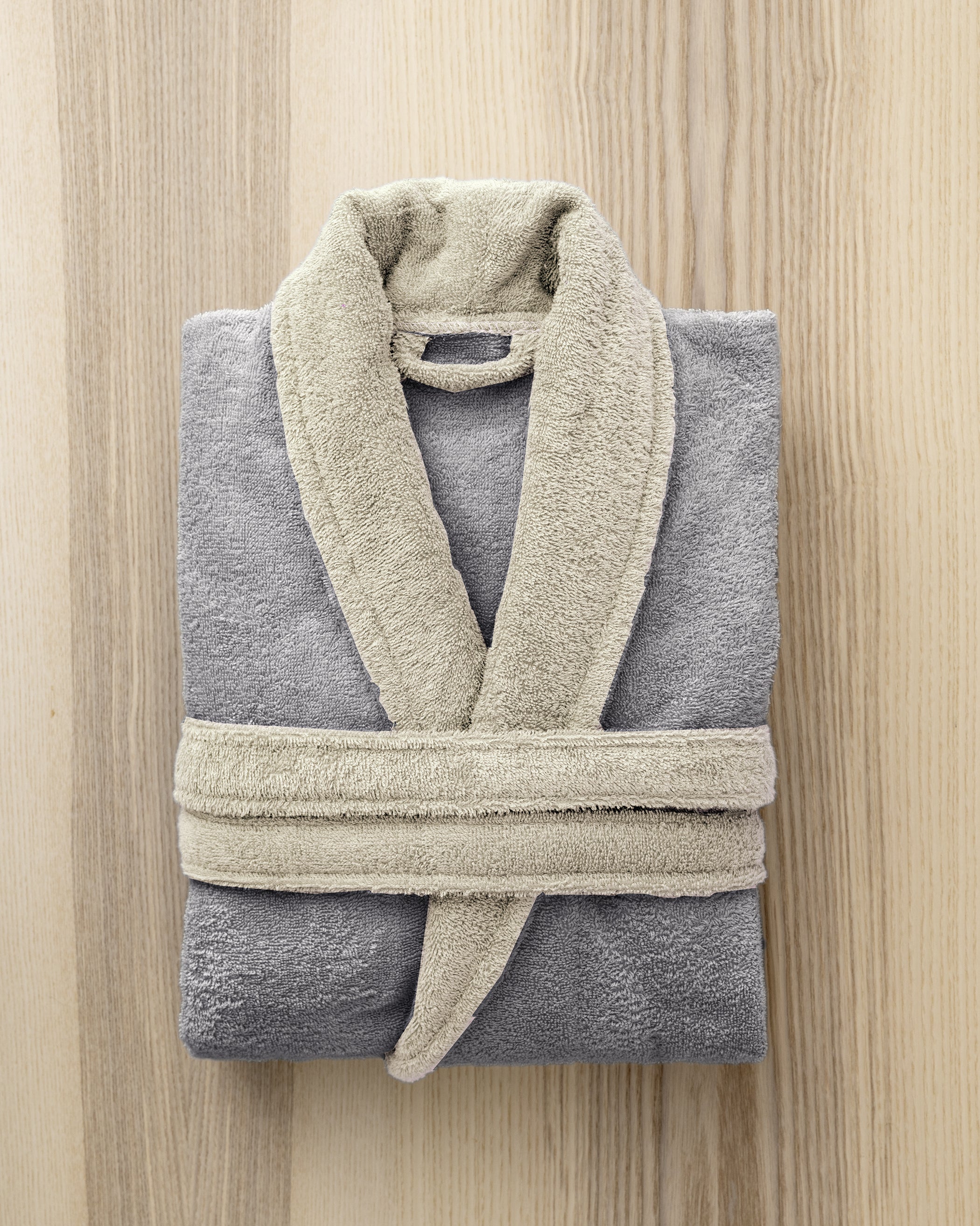 Μπουρνούζι Ease - Medium - Gray / Sand Beige